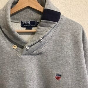 Polo by Ralph Lauren Gray Crewneck Sweater